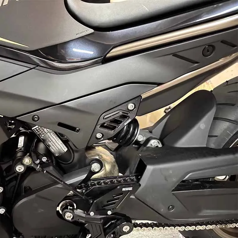 Rear Foot Pedal Removal Decorative Cover For CF MOTO 800 NK 2023