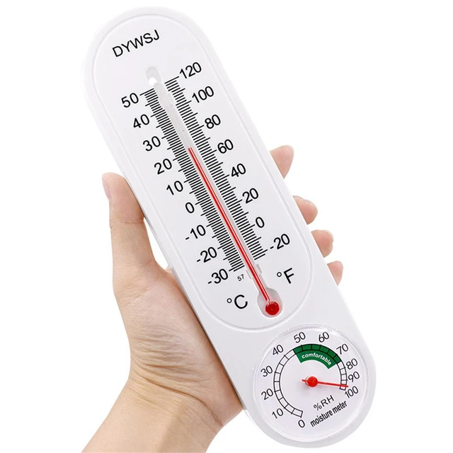 Home Thermometer Indoor Wall Thermometer For Room Temperature Temperature  Gauge Meter With / For Indoor Outdoor Home Office - AliExpress