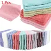 Extreme Comfort Cotton Antibacterial Absorbent Face Towel Square Scarf Dry Body Wash Cloths 4