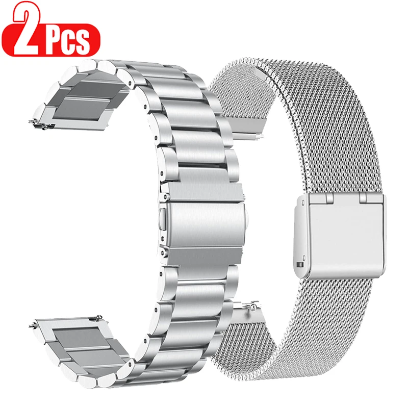 

Metal Watchband For Mibro Watch A1 X1 GS Smart Watch Accessories Stainless Steel Mesh Bracelet For Mibro T1 C2 Lite Color Strap