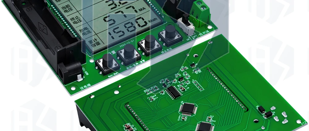 18650 Lithium-Batterie-Kapazitäts tester Modul hochpräzise XH-M239 LCD-Digital anzeige echte Kapazität Modul mah/mwh Messung – Detail 32
