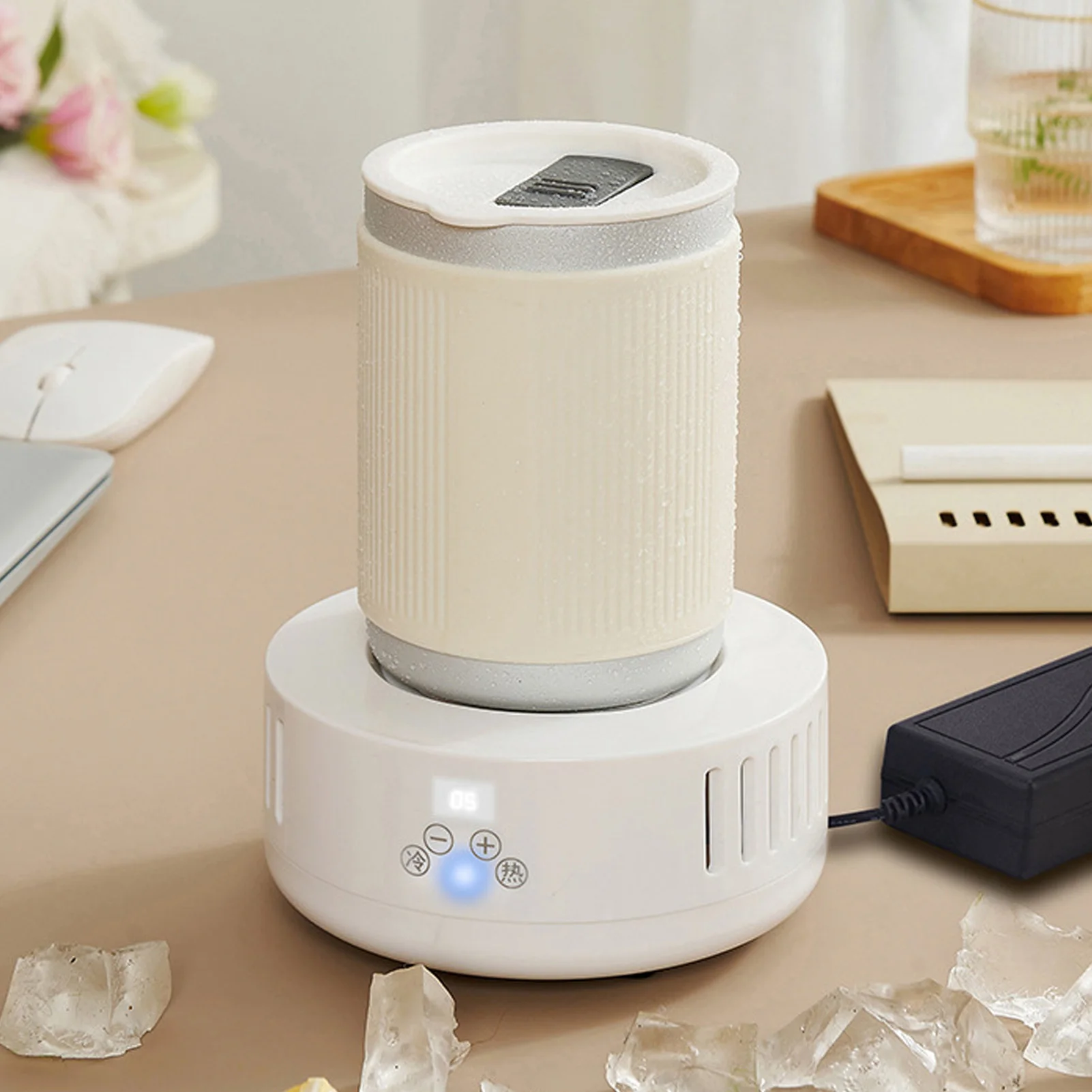 The Thermal Cradle — Heating and Cooling Desktop Mug Warmer & /ciiker 1