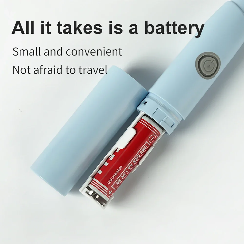 Description Picture 6 of itemSmart Sonic Electric Toothbrush Low noise Batteries with 2 Replaceable Brush Heads 2 Min Smart Timer Portable for Travel