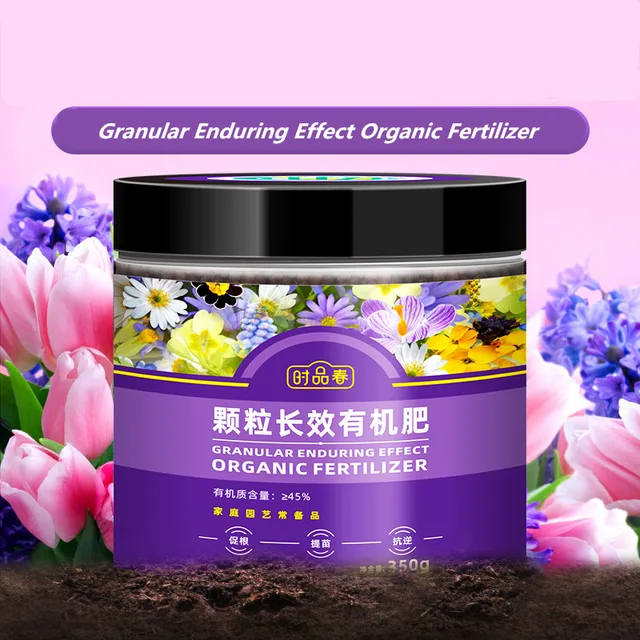 350 G Szemcsés Tartós Hatás Szerves Műtrágya Mindenféle Növény Számára Alkalmas Otthoni Kertészkedéshez