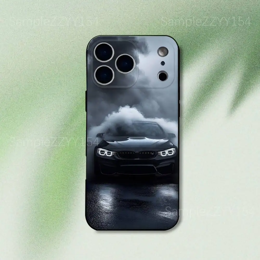 Sleek Black & White Non-Slip Soft Phone Case s
