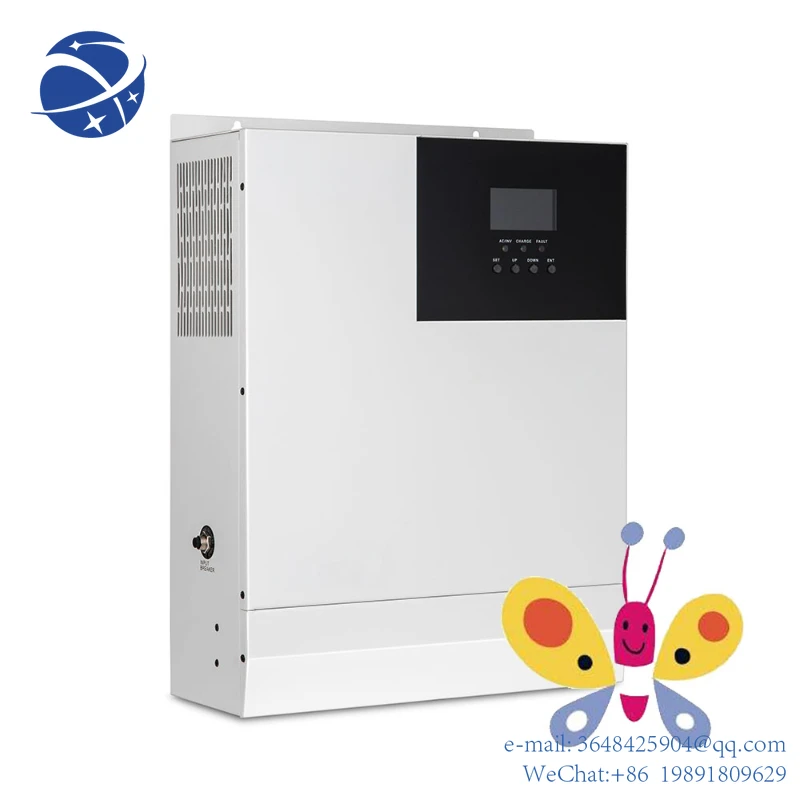 

YYHCEasy maintenance new solar 48 volt 20kva 20kw 220v 48v grid tie 3 phase off hybrid inverter single