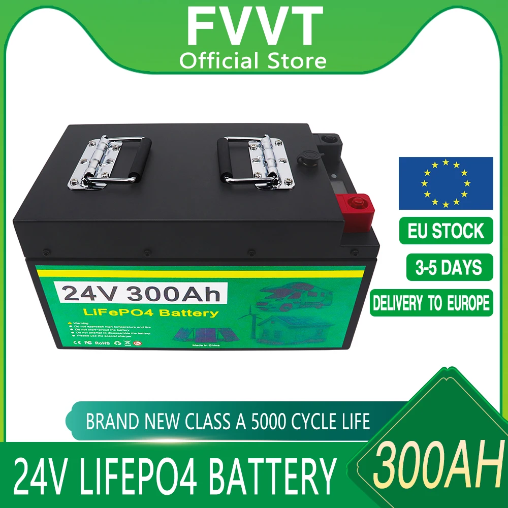 12V 24V 400AH 300Ah 200Ah 100Ah LiFePO4 Lithium Eisen Phosphat Batterie ...