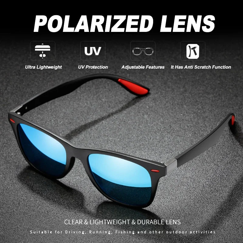 Night Vision Glasses PC Frame Polarized Sunglasses Men Outdoor Sport Sun Day...