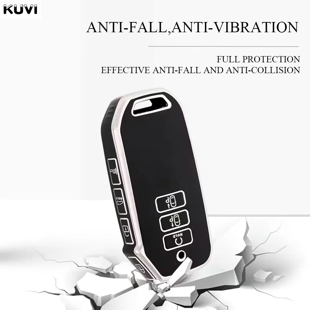 7-Button TPU Car Remote Key Case Cover for Kia Sorento MQ4 Keychain Protector Holder key case cover key case car key shell flip key fob shell