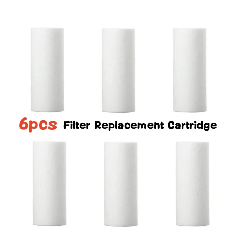 5'' PRE FILTER Water Filter Cartridge Washing Machine Filter with Adapter Bathroom Water Heater Toilet Household Purifier