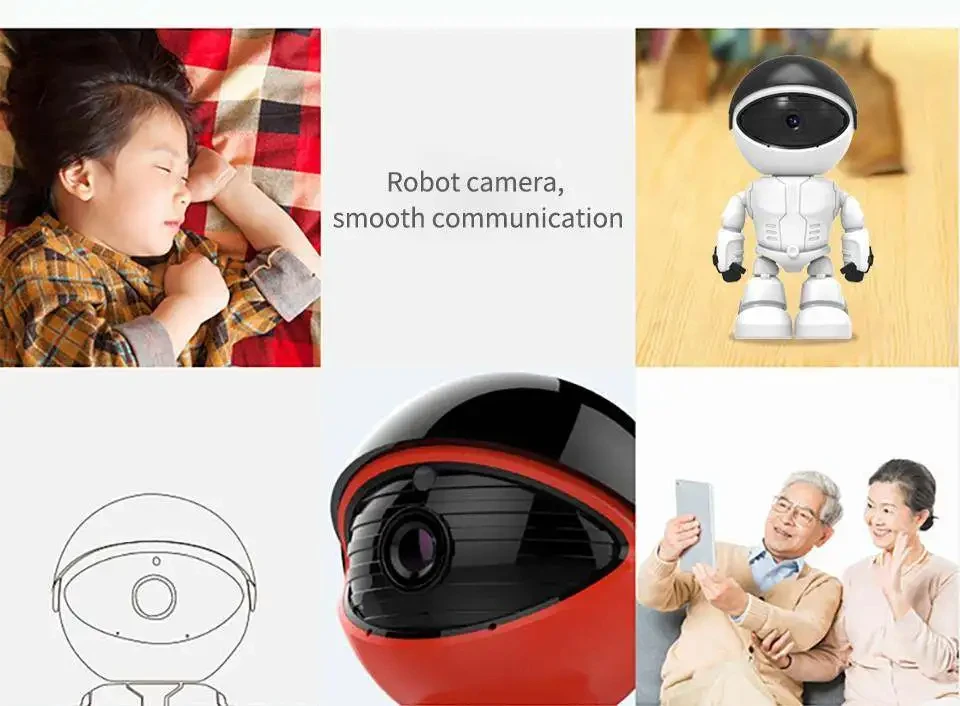 Title 19, 1080P Roboter IP Kamera Überwachungskamera WiFi...