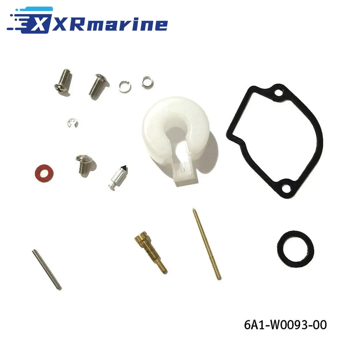 

Carburetor Repair Kit 6A1-W0093-00 for Yamaha 2 Stroke 2HP 2MS Outboard Motor 6A1-W0093-01 6A1-W0093-02 6A1-W0093-03 -00