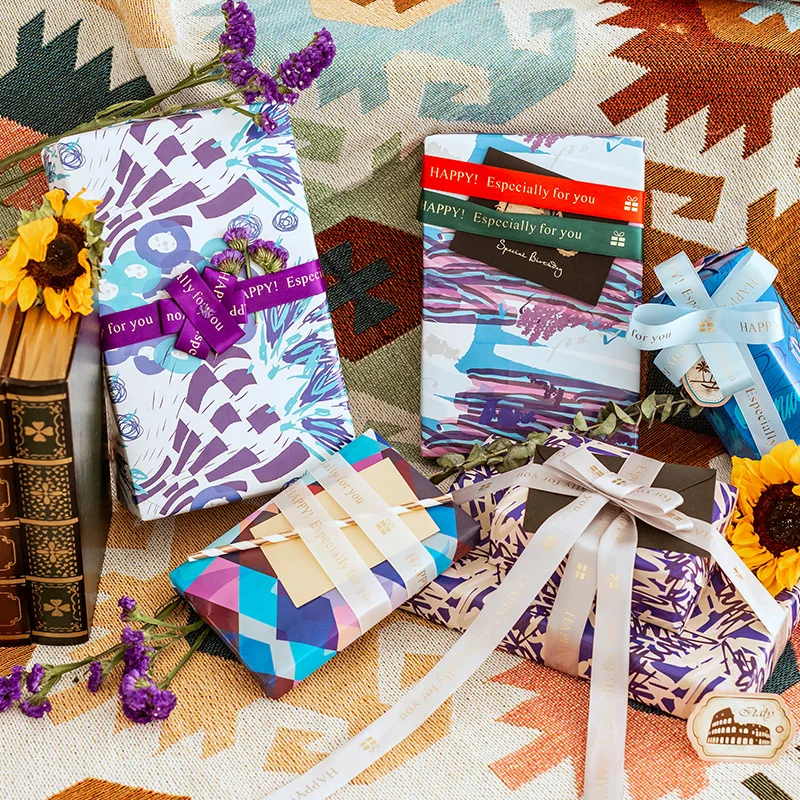 包装紙,ギフト包装,工芸品,色付き包装紙