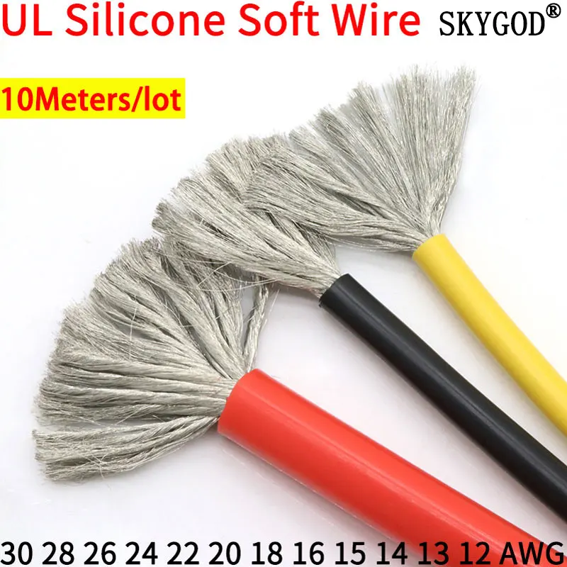 14 gauge silicone wire kit ultra flexible 10 color stranded wire