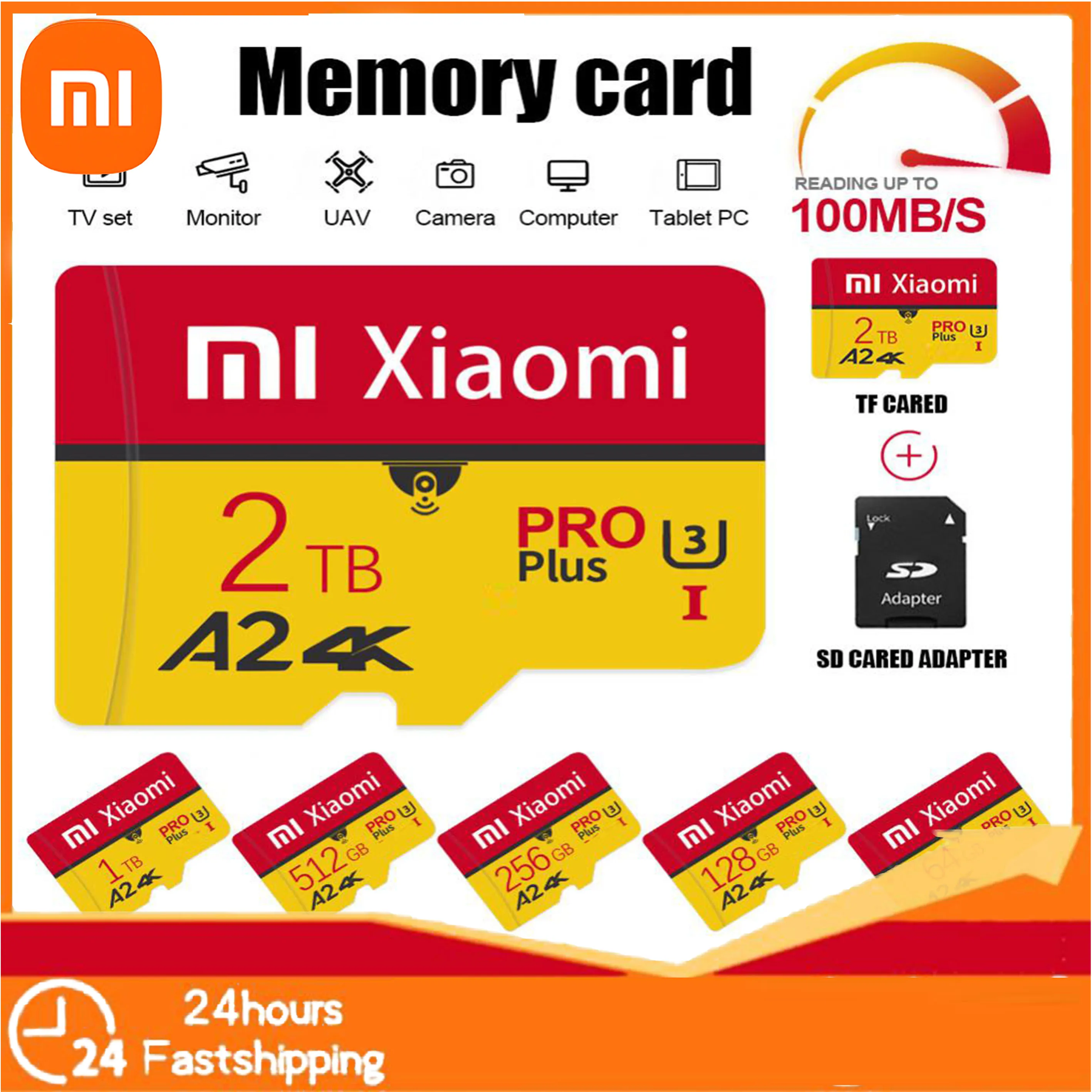 

Xiaomi 2TB 1TB 512GB SD Memory Card Mini TF for Phone TF Card 256GB 128GB 64GB V30 Flash Card for Phone