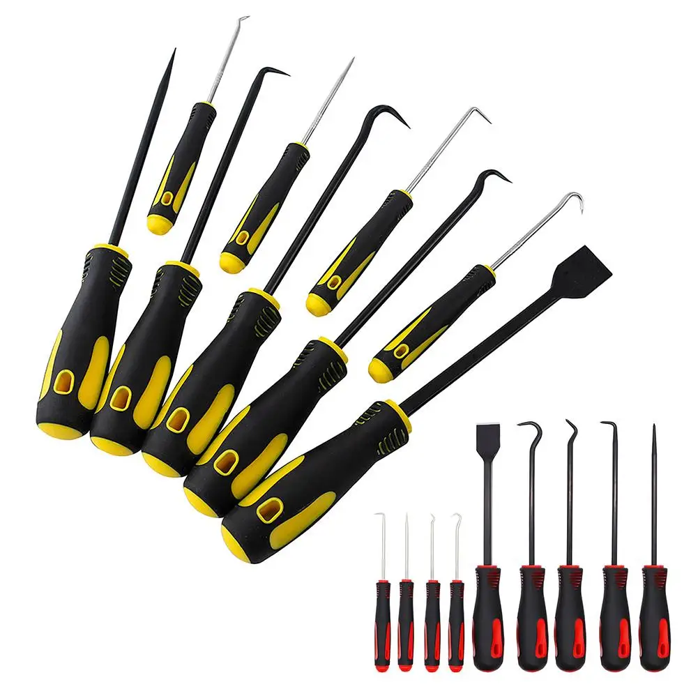 

9pcs Oil Seal O-rings Removal Tool Screwdriver Automotive Electronic Precision Hooks Puller Auto Repair Tool