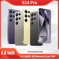 S24 Pro,Smartphone Android,6.8 inch,4GB RAM+128GB ROM,5000mAh,13+24MP,Mobile phone,Google Play,Dual SIM,Cellphones