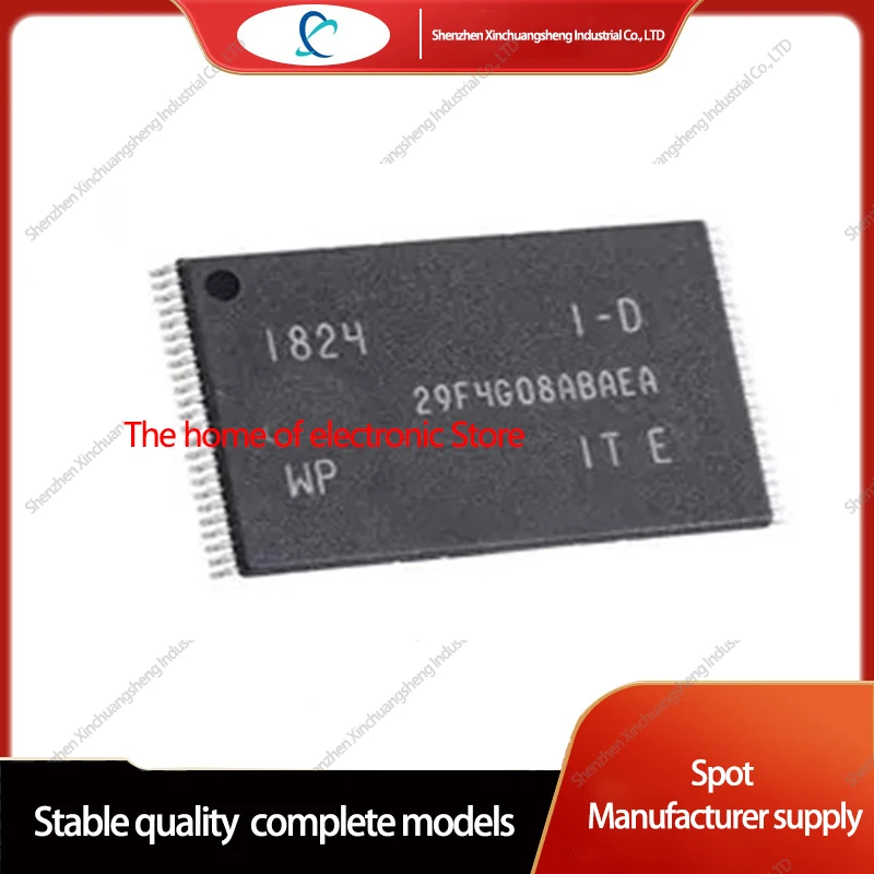 

5PCS MT29F4G08ABAFAWP-IT:F SLC NAND Flash Parallel 3.3V 4G-bit 512M x 8 25ns 48-Pin TSOP-I