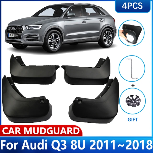 Car Mud Flaps For Audi Q3 Accessories 8U 2011~2018 2017 Front Rear Wheel  MudFlap Fender Protect Mud Guards Splash Auto Mudguards - AliExpress