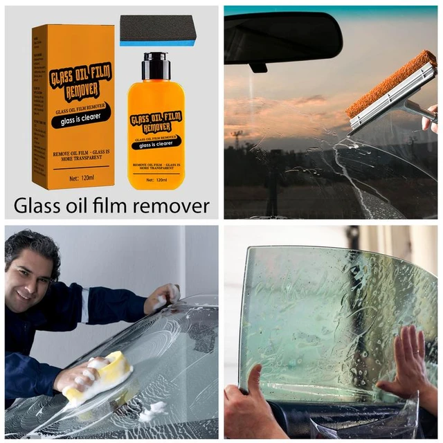 All-in-One Car Windshield Cleaner Kit With Sponge Professional Strength  Glass Cleaner And Sponge For