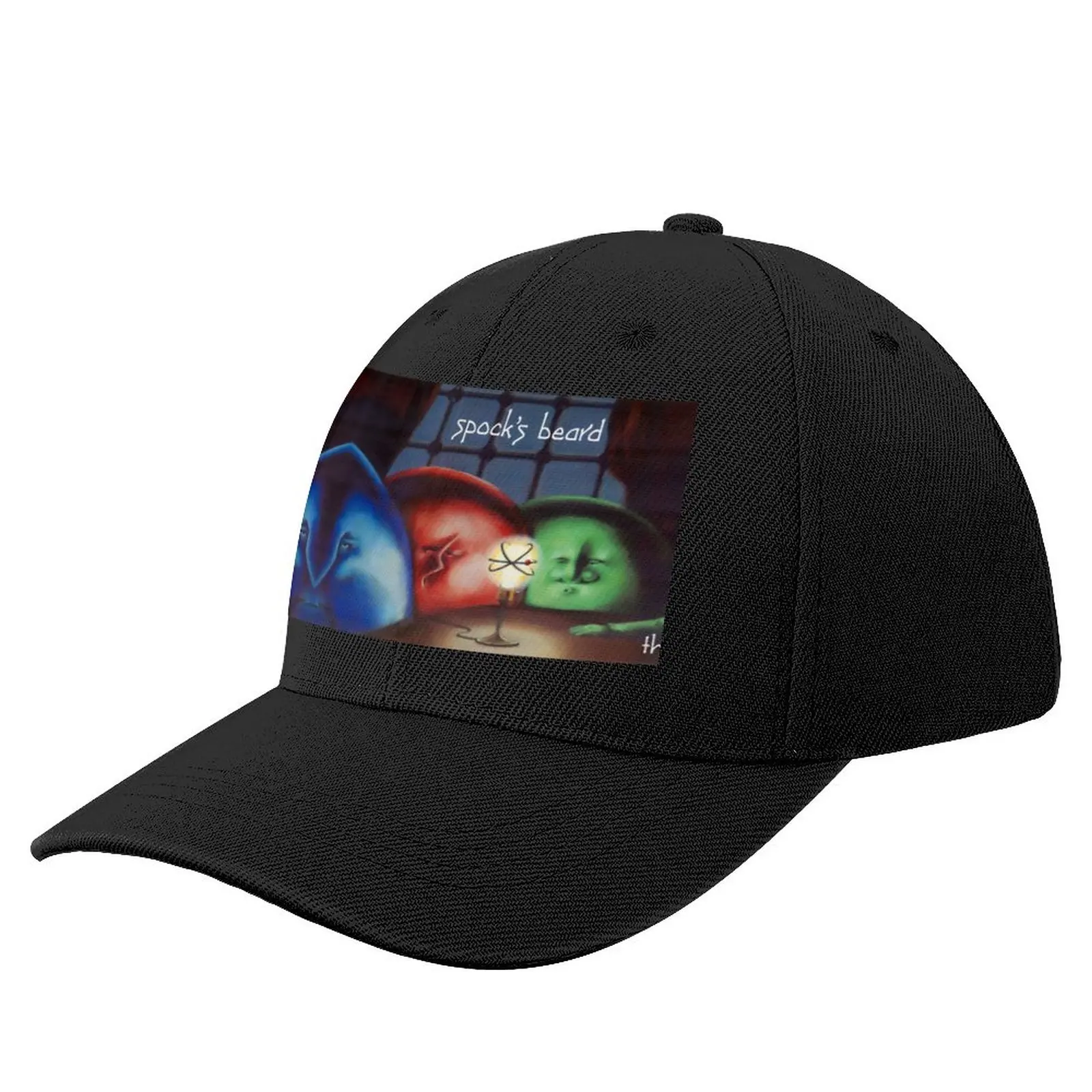 

Spock's Beard The Light front/back album cover Baseball Cap Golf Cap party hats Hip Hop Luxury Woman Cap Men'S