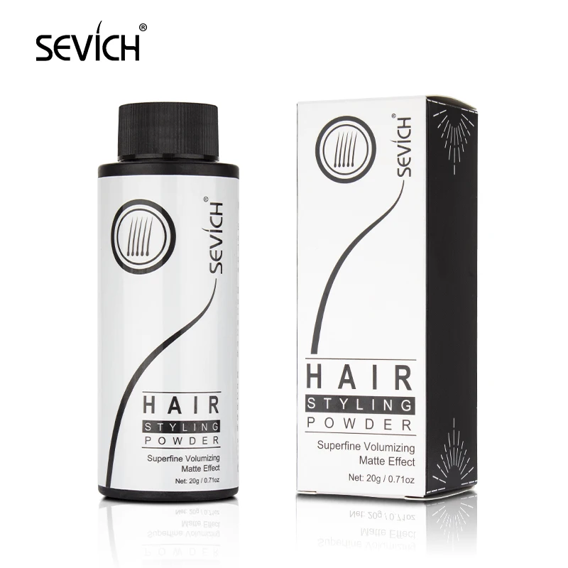 Description Picture 3 of item1~10PCS Sevich Unisex Dust It Hair Powder Spray Fluffy Thin Hair Powder Increases Hair Volume Haircut Modeling Styling Hairspray