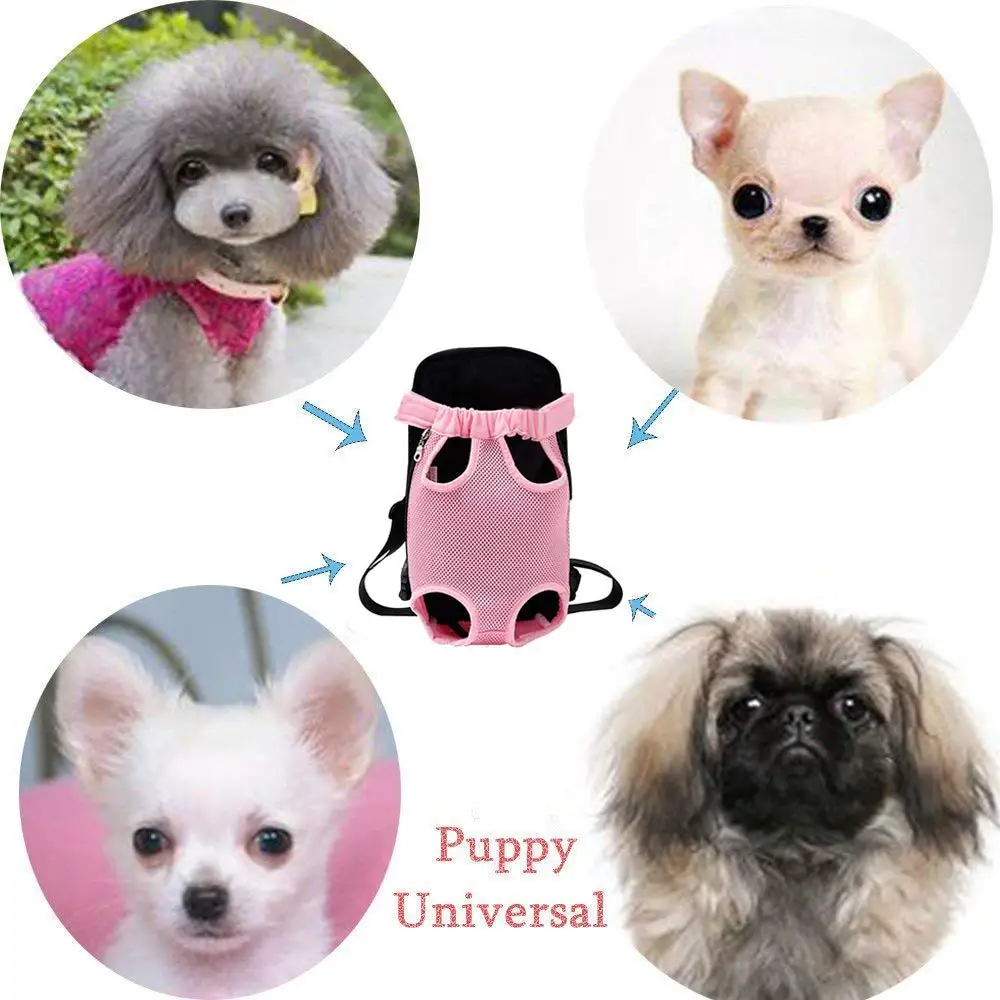 Dog Bag Breathable Mesh Pet Backpack Carrier for Small Dogs & Cats Chihuahua-Friendly Outdoor Travel Shoulder Bag Perros pet carrier bag pet carrying bag pet backpack