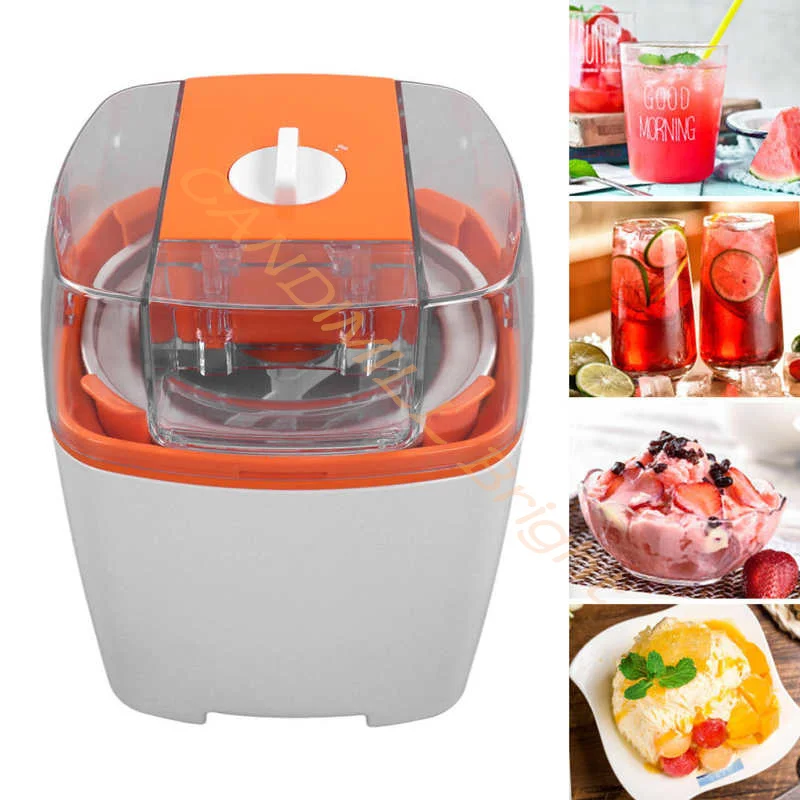 Ice Cream Maker Automatic Household Commercial Dessert Making Machine Fruit Ice Cream Maker 2