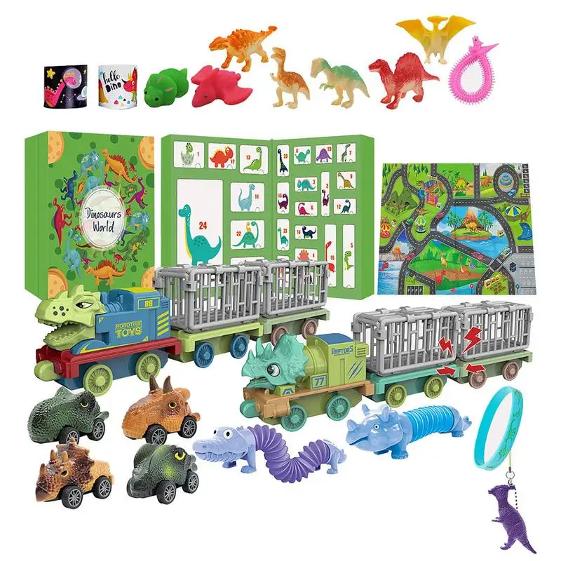 

Countdown Calendar Dinosaur Toys Dinosaur Christmas Countdown Calendar Surprise Gifts Dinosaur Toys Countdown Calendar Gift For