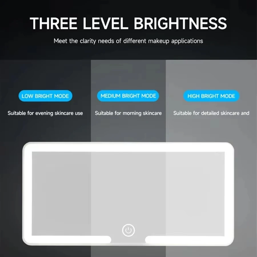 Car LEDMakeup Mirror Three Gear Adjustment