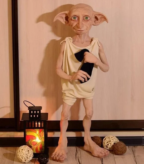 Nuovo Film E Tv 15Cm Harried Halloween Dobby Spirit Magic World Figure Collection Potters Model Toys For Children Birthday Gift