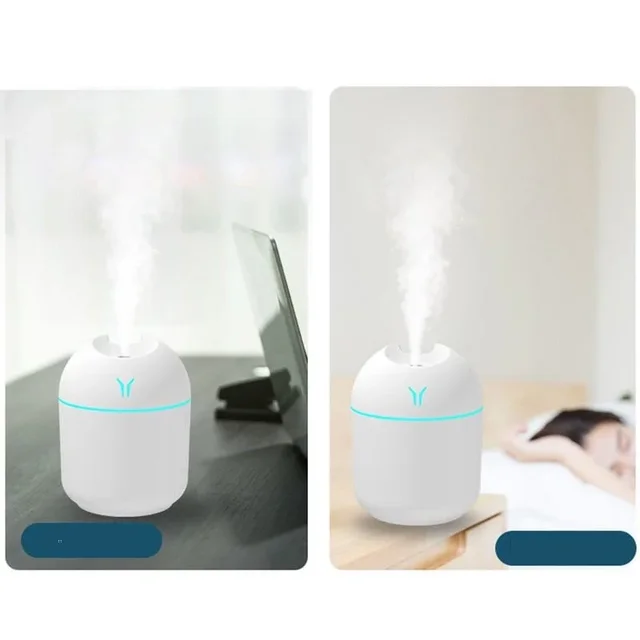 250ML Humidifier Mini Aromatherapy Humidifiers Diffusers For Home Romantic Light USB Essential Oil Diffuser Car Purifier Air 5