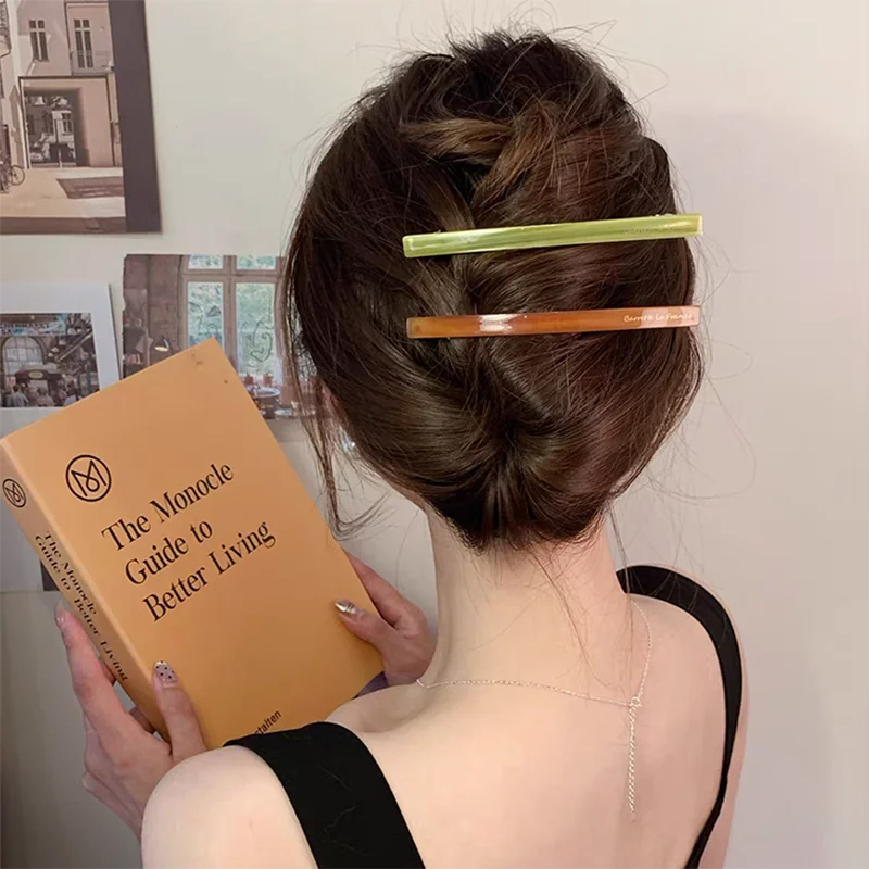 Good Quality Advanced Acetic Hair Clip for Girls Women's Spring