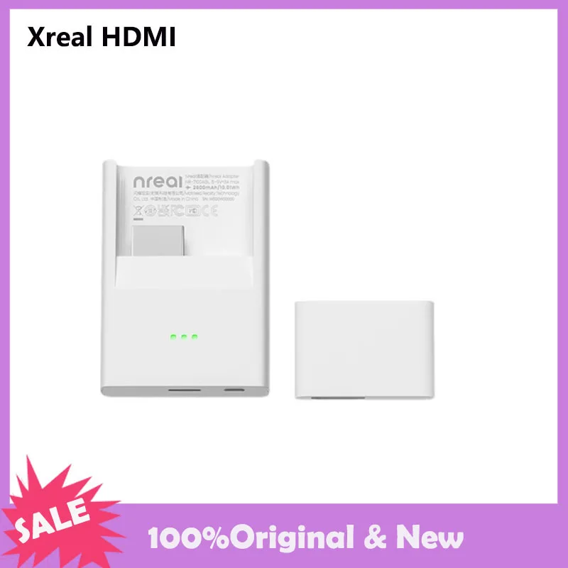 Adattatore Nreal Hdmi Xreal Hdmi Per Iphone Adattatore Da Usb C A Hdmi Adattatore Da 4K Hdmi A Usb-C Con Convertitore Di Luci Di Segnalazione Hdmi