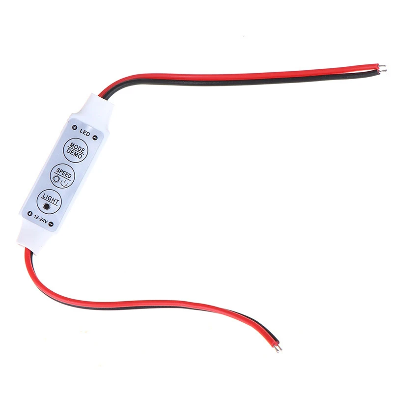 LED Controller Dimmer DC 12V-24V Mini 3Key Controller Single Color LED Strip Control Switch For 5050 2835 Strip Light Dimmable led strip controller led dimmer switch led dimmer controller led strip switch