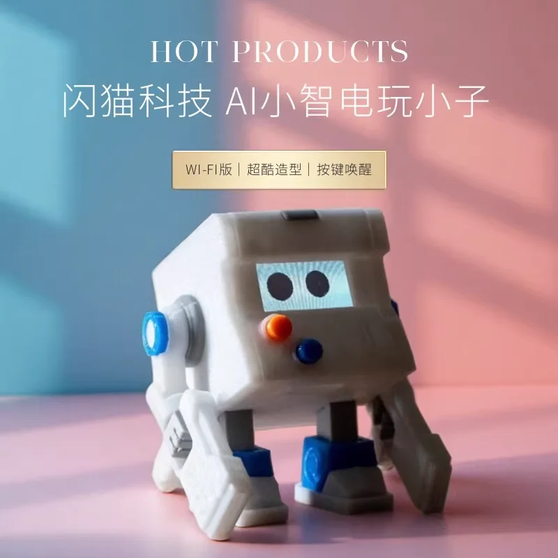 Xiaozhi Ai Game Boy Robot Voice Awakening Intelligent Voice Robot Personality Customization Deepseek Robot Pet Kids Gift