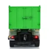 In Stock 8x8 1/14 Hydraulic RC Full Dump Truck Green Metal Roll Off Tipper Car Model Sound Light System Remote Control Toy Model 4