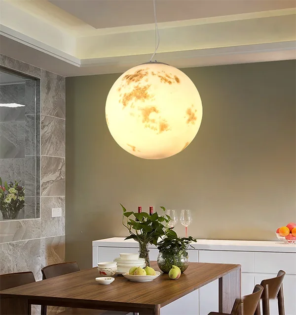 Full Moon Led Pendant Light 3