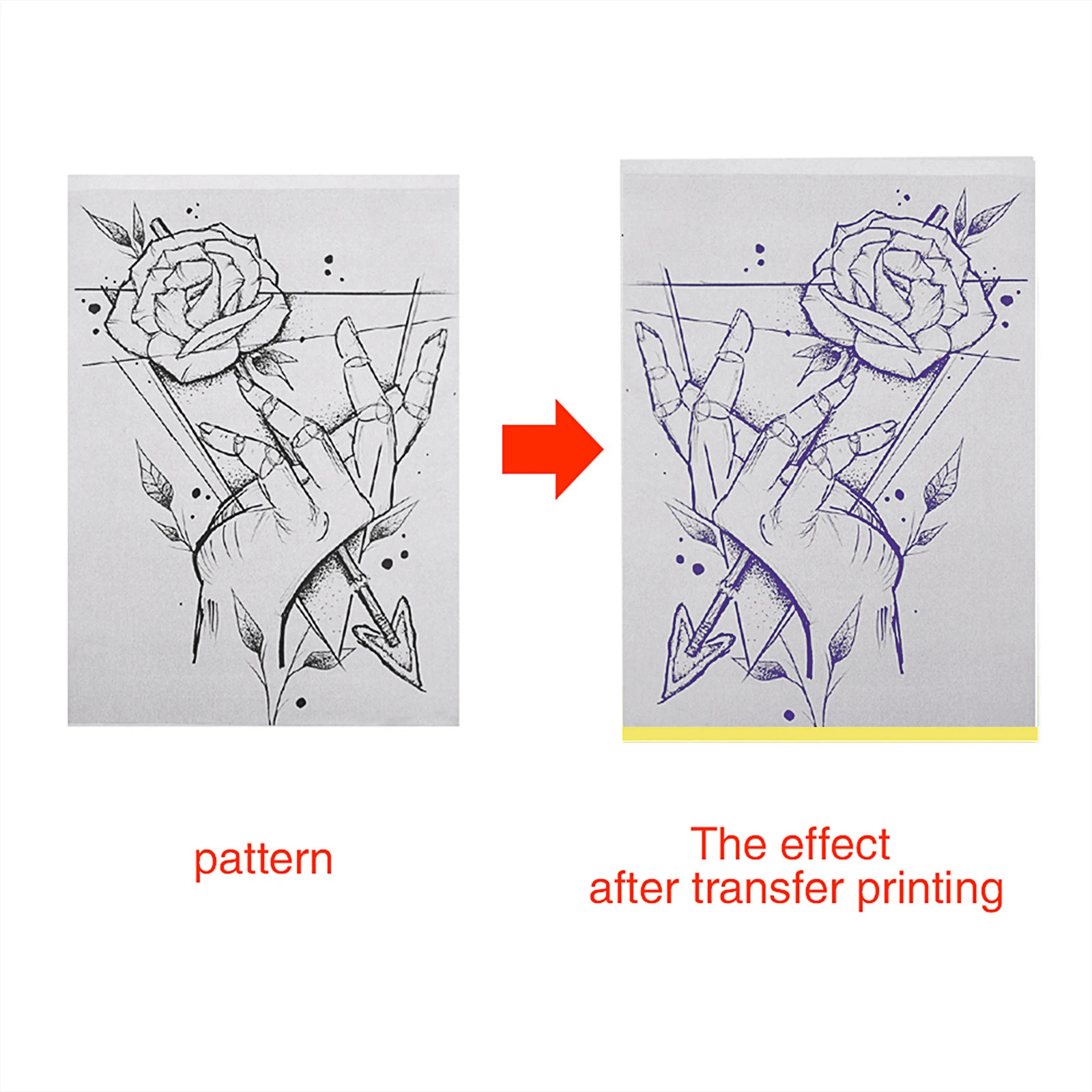 

Stencil Transfer Paper DIY Thermal Carbon A4 for Tattooing