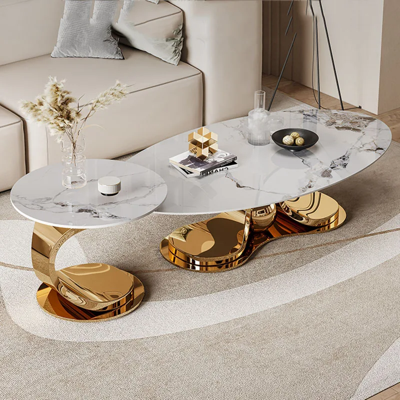 

Luxury Nesting Table Modern Nordic Neat Mobile Elegant Design Middle Coffee Table Living Room Orta Sehpa Room Furniture MQ50CJ