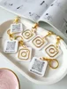 Custom QR Code Keyring Keychain Instagram Facebook Keychain with QR Code Keychain for Social Media 2