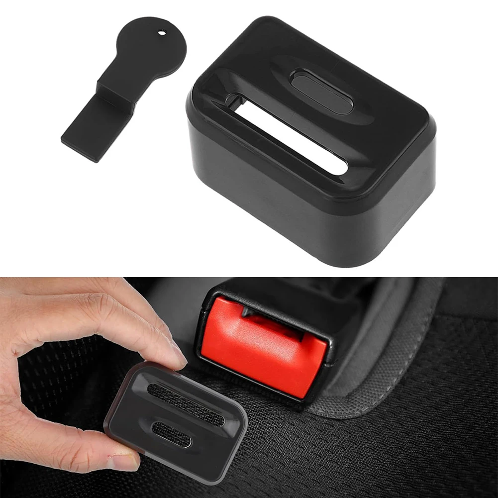 Car Seat Belt Car Buckle Safety Booster Clip for Kids Anti-Escape Belt Buttons Buckles Prevent Unbuckling Belt Cover Pads