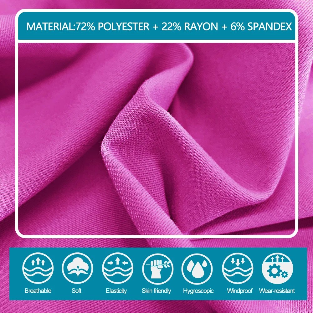 Women Scrubs Nurse Accessories Medical Uniform Jogger Suit medical uniform
