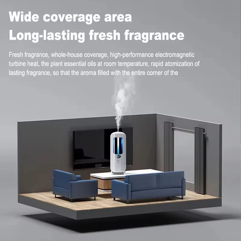 Rechargeable Aromatic Diffuser 5 Modes Essential Oil Diffuser Machine Homemade Perfume For Home Car Room Fragrance