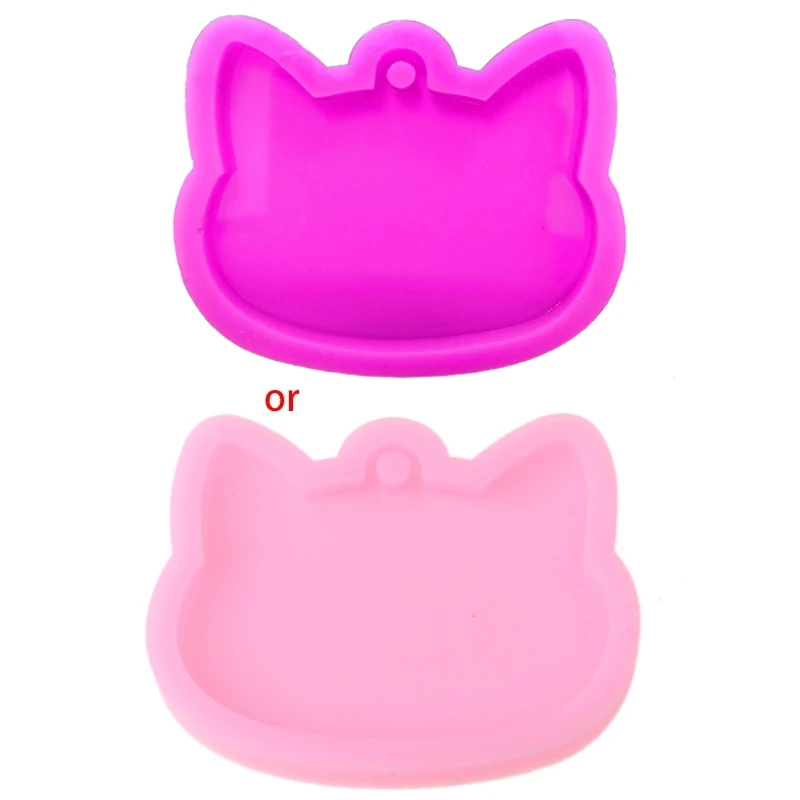 

Handmade Jewelry Pendant Hanging Tag UV Epoxy Mold Fish Keychain Resin Mold