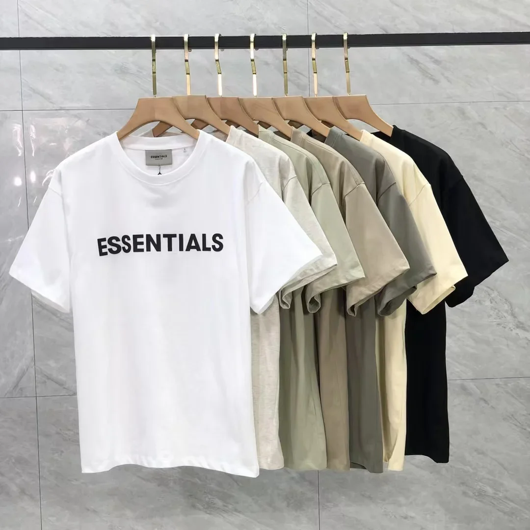 

Summer Essentials Collection T-shirts Minimalist Short Sleeve T Shirts Top Quality Daily Tshirt One Day Ship Out