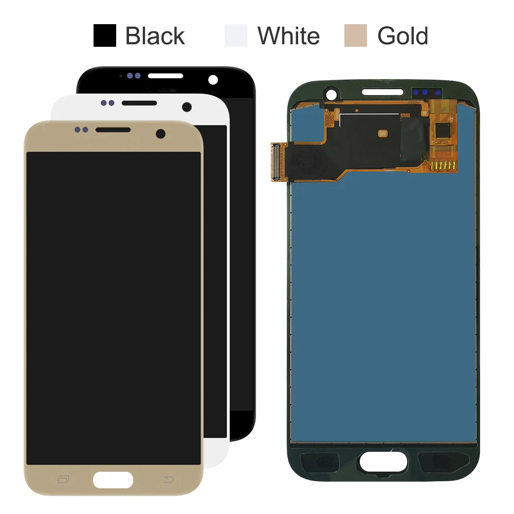 de múltiples fines Exceder monitor Samsung Galaxy S7 Screen Replacement | Replacement Screen Samsung S7 G930 -  Display - Aliexpress