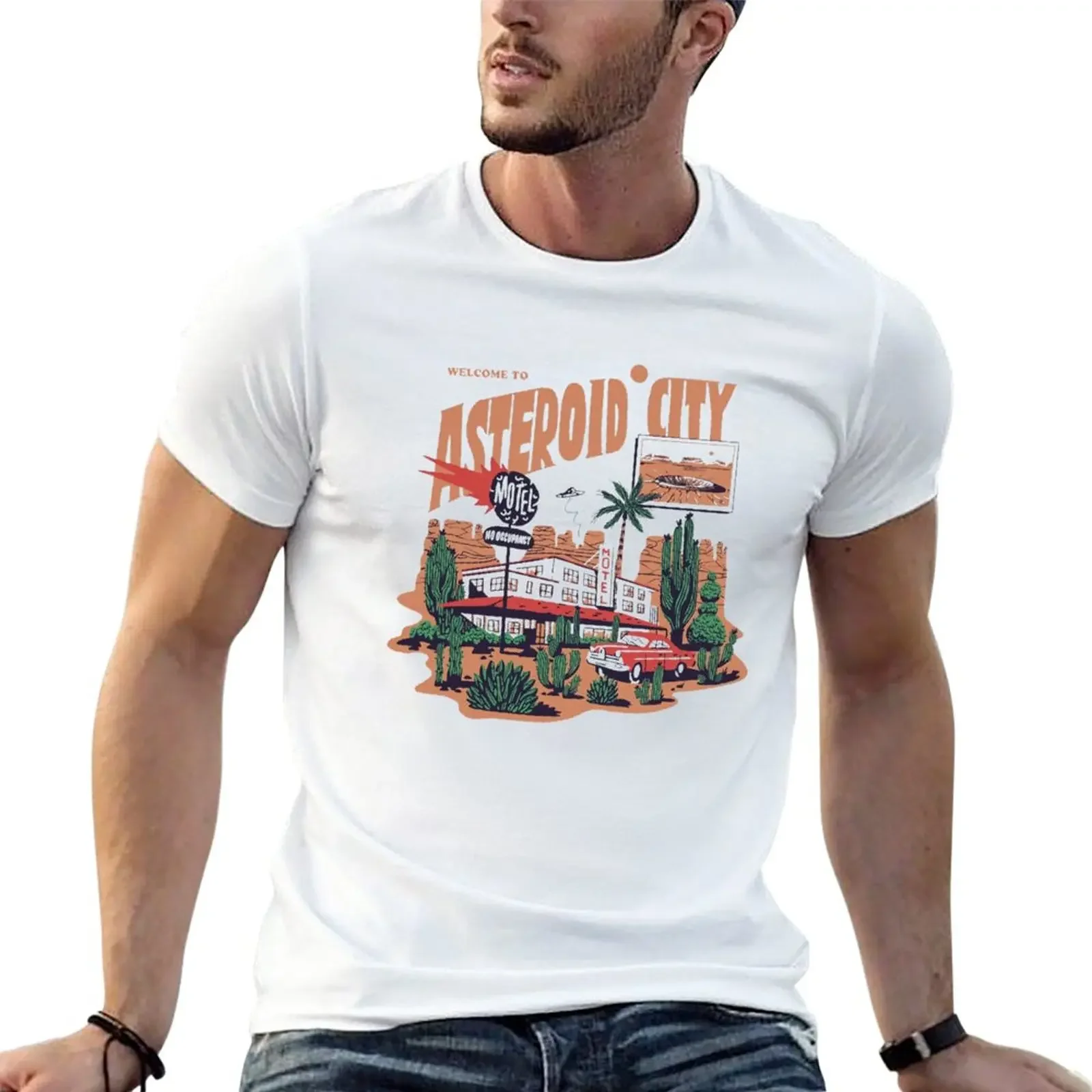 

Welcome to Asteroid City T-Shirt plain boys animal print designer t shirt men