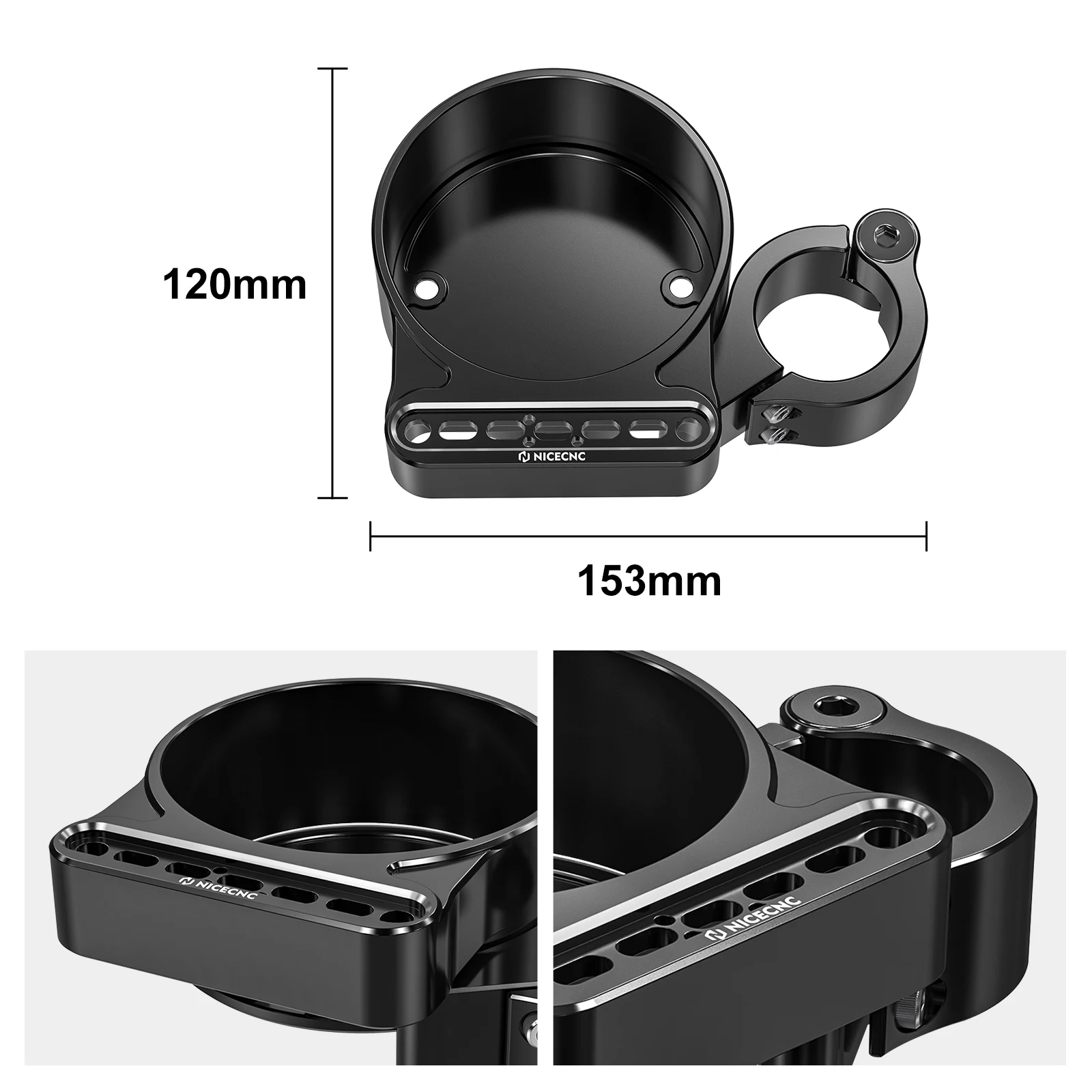 Für Harley Iron 1200 XL1200NS 2018–2021, Tacho-Umbausatz, Forty Eight XL1200X 2010–2015, Iron 883 XL883N 2009–2014 – Detail 7