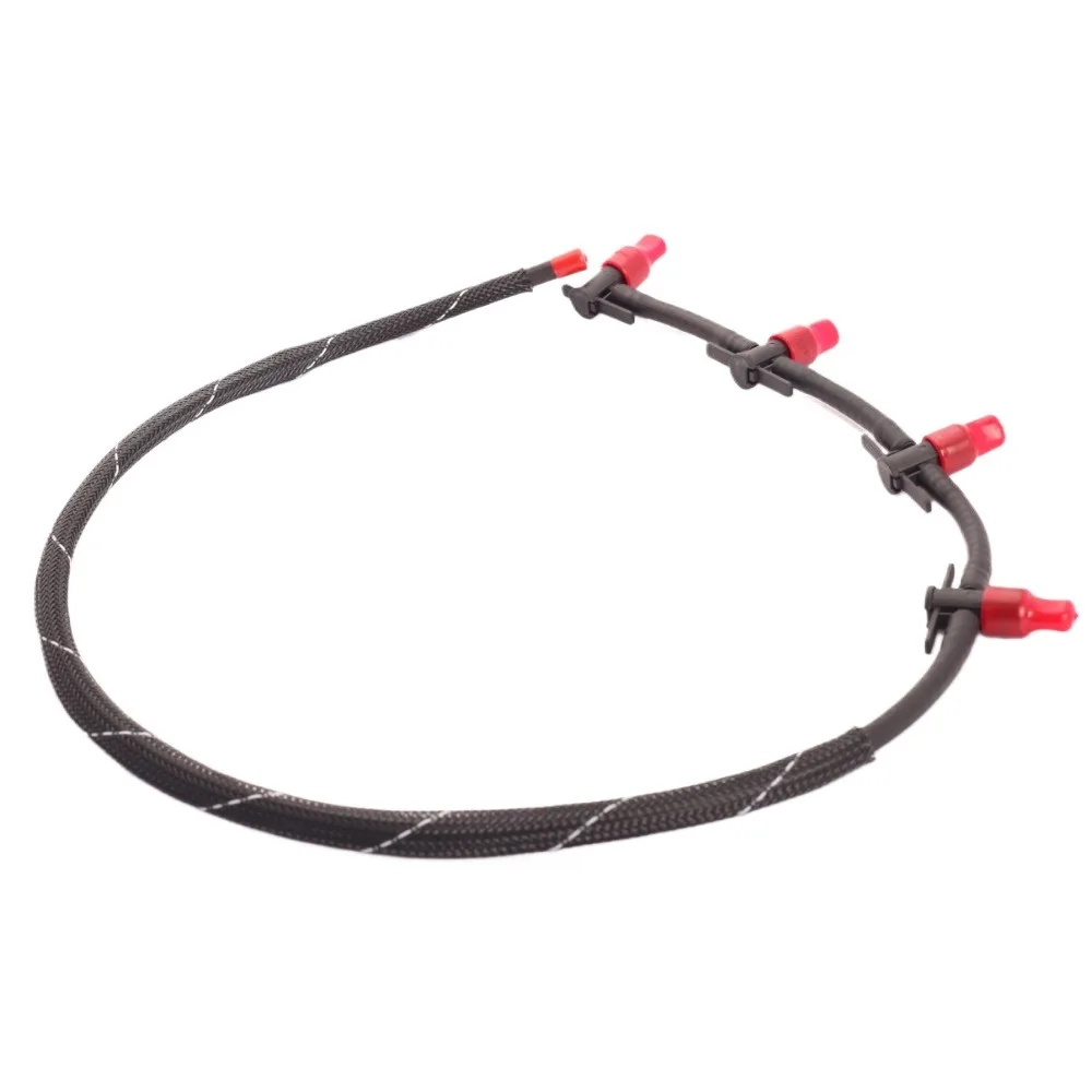 Auto Fuel Overflow Hose Fuel Return Line Hose Pipe Diesel Injector Leak Line 13537807228 for E81 E87 E90 F30 E60 F10 E84
